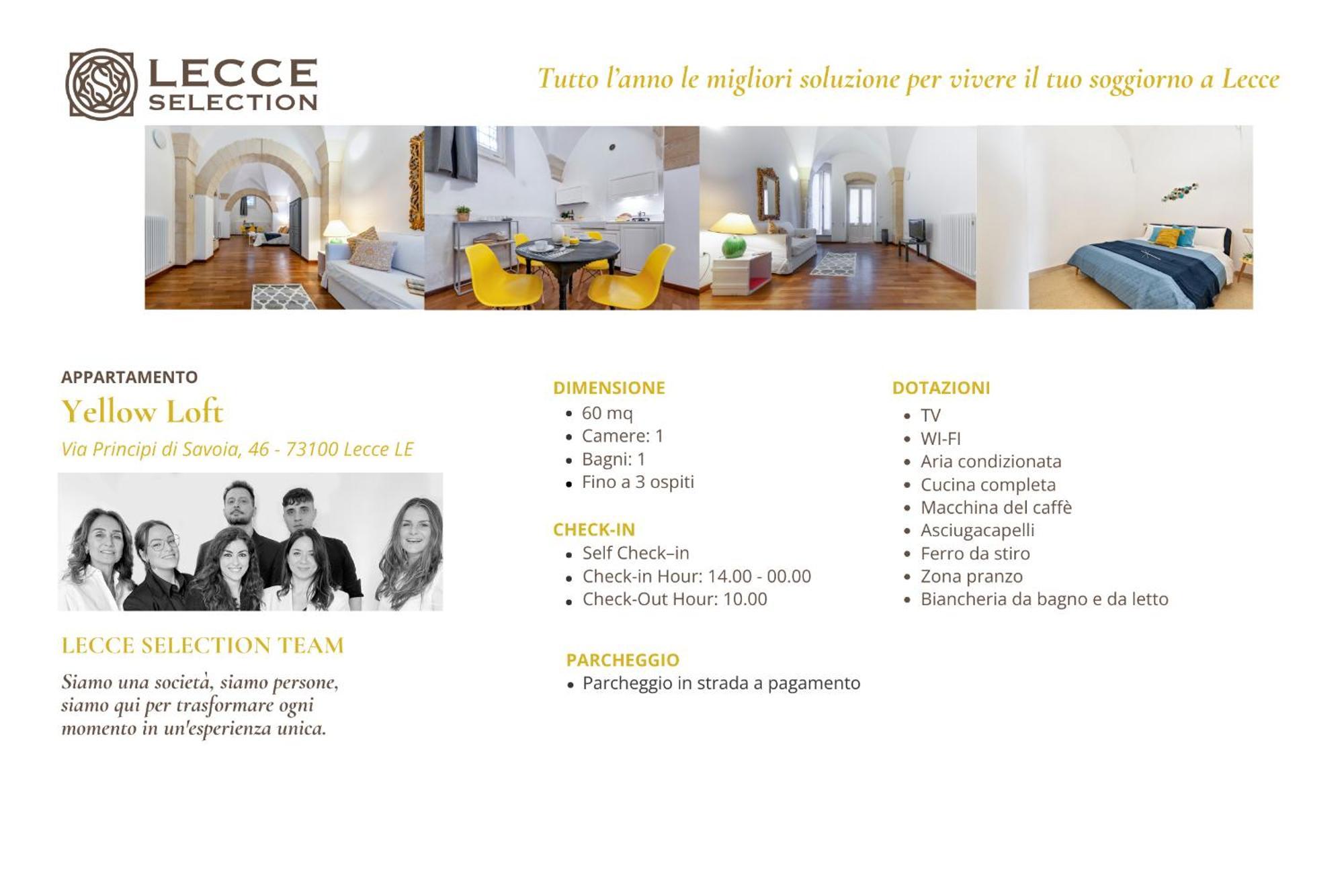 Yellow Loft - Lecce Selection Dış mekan fotoğraf